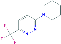 3-哌啶-1-基-6-(三氟甲基)哒嗪,CAS登录号1216922-83-6[matrix&brvbar;1g]