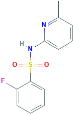 2-氟-N-(6-甲基-2-吡啶基)苯磺酰胺,CAS登录号1136813-84-7[TRC&brvbar;2.5mg]