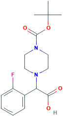 2-(4-Boc-哌嗪)-2-(2-氟苯基)乙酸,CAS登录号444892-80-2[SIGMA-ALDRICH&brvbar;250MG]