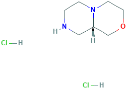 (9aS)-八氢哌嗪并[2,1-c]吗啉二盐酸,CAS登录号1089280-14-7[Achem-block&brvbar;10g]