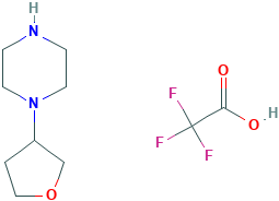 1-(四氢呋喃-3-基)哌嗪三氟乙酸 盐,CAS登录号1449117-43-4[matrix&brvbar;1g]