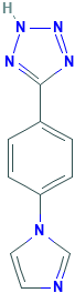 5-[4-(1-咪唑基)苯基]-2H-四唑,CAS登录号188890-72-4[Key Organics&brvbar;50mg]