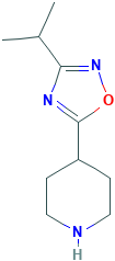 4-(3-异丙基-1,2,4-恶二唑-5-基)哌啶,CAS登录号733748-92-0[KEY ORGANICS&brvbar;1g]