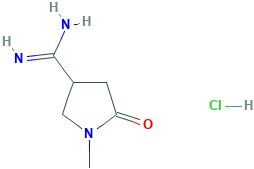 1-甲基-2-氧代吡咯烷-4-甲脒盐酸盐,CAS登录号1272756-18-9[macklin&brvbar;250mg]