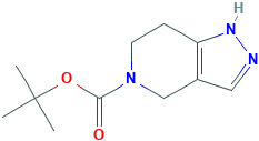5-BOC-1,4,6,7-四氢吡唑[4,3-C]吡啶,CAS登录号230301-11-8[Adamas&brvbar;25g]