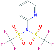 2-[N,N-双(三氟甲烷烷磺酰)氨基]吡啶,CAS登录号145100-50-1[毕得&brvbar;100g]