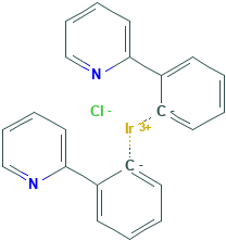 二氯四(2-(2-吡啶基)苯基)二铱(III),CAS登录号92220-65-0[SIGMA-ALDRICH&brvbar;100MG]
