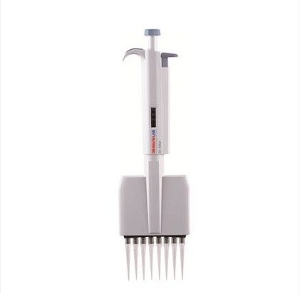 八道手动可调移液器移液器、移液枪 8道5-50vl/台