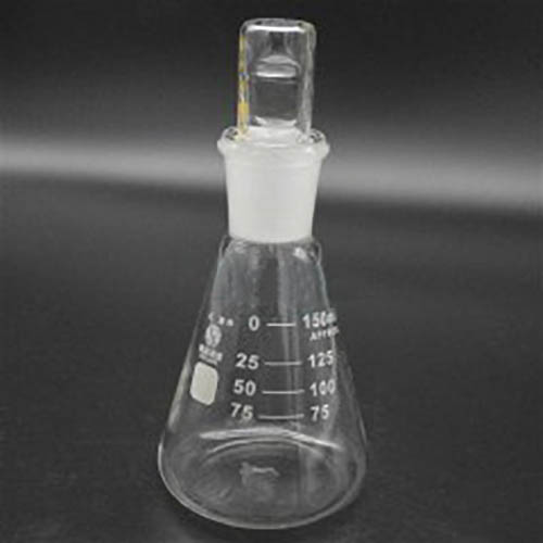 具塞三角瓶具塞锥形烧瓶、具塞三角烧瓶 150ML|24#/个[大包装120|中包装10]