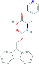 Fmoc-D-4-吡啶基丙氨酸,CAS登录号205528-30-9[Matrix&brvbar;1g]