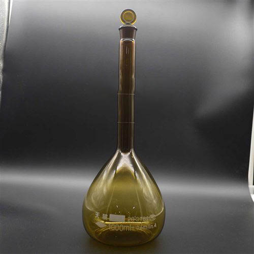 棕量瓶当量瓶、茶量瓶、容量瓶、棕色容量瓶 1000ML A/个[大包装24|中包装2]Ⅰ