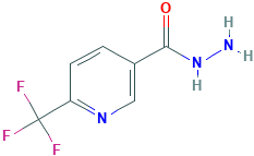 6-三氟甲基烟酸酰肼,CAS登录号386715-32-8[Key Organics&brvbar;100mg]