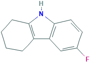 6-氟-2,3,4,9-四氢-1H-咔唑,CAS登录号2367-17-1[凯为化学¦1g]