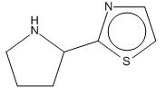2-(2-吡咯烷基)噻唑,CAS登录号524674-17-7[KEY ORGANICS&brvbar;250mg]
