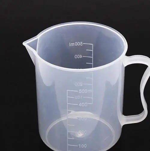 杯子（塑料量杯）、塑料量杯聚乙烯量杯 500ML/个