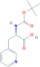 Boc-L-3-(3-吡啶基)-丙氨酸,CAS登录号117142-26-4[macklin&brvbar;25g]
