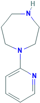1-吡啶-2-基-[1,4]高哌嗪,CAS登录号287114-32-3[KEY ORGANICS&brvbar;5g]