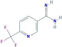 6-三氟甲基吡啶-3-甲脒,CAS登录号438249-89-9[KEY ORGANICS&brvbar;1g]