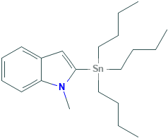 N-甲基-2-(三丁基锡基)吲哚,CAS登录号157427-46-8[SIGMA-ALDRICH&brvbar;1G]