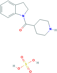 1-(哌啶-4-基羰基)吲哚林,CAS登录号1185297-96-4[TRC&brvbar;50mg]