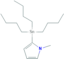 1-甲基-2-(三正丁基锡)吡咯,CAS登录号118486-97-8[macklin¦250mg]