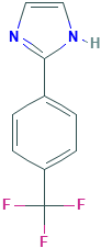 2-(4-三氟甲基苯基)咪唑,CAS登录号34898-30-1[凯为化学&brvbar;1.00g]