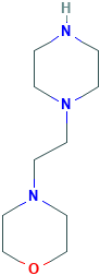 1-[2-(玛琳-4-基)乙基]哌嗪,CAS登录号4892-89-1[ACROS&brvbar;1GR]