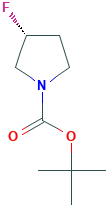 (R)-1-BOC-3-氟吡咯烷,CAS登录号876617-25-3[COOLPHARM&brvbar;1g]
