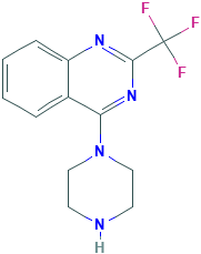 4-哌嗪-2-(三氟甲基)喹唑啉,CAS登录号401567-99-5[Key Organics¦20g]
