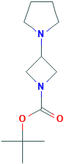 1-(1-Boc-3-丫丁啶)吡咯烷,CAS登录号1019008-21-9[Key Organics&brvbar;1g]