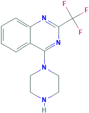 4-哌嗪-2-(三氟甲基)喹唑啉,CAS登录号401567-99-5[Key Organics&brvbar;500mg]