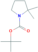 1-Boc-2,2-二甲基吡咯烷,CAS登录号869527-80-0[KEY ORGANICS&brvbar;1g]