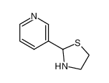 2-(3-吡啶基)噻唑烷,CAS登录号700-93-6[Alfa&brvbar;250mg]