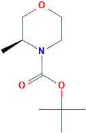 (S)-N-Boc-3-甲基吗啡啉,CAS登录号1022094-01-4[凯为化学&brvbar;5g]