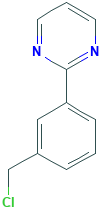 2-(3-(氯甲基)苯基)嘧啶,CAS登录号898289-51-5[毕得&brvbar;250mg]