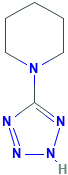 1-(1H-四唑-5-基)哌啶,CAS登录号6280-32-6[matrix&brvbar;5g]