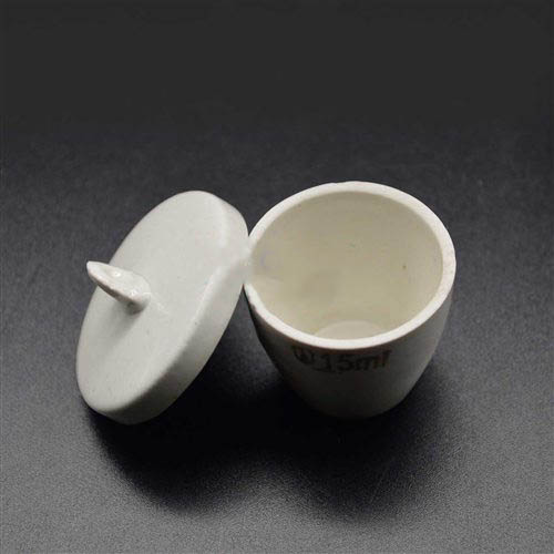 化学瓷中埚、坩埚瓷坩埚、陶瓷坩埚15ML 两件套[大包装200|中包装40]