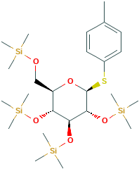 4-甲基苯基-1-硫-2,3,4,6 &ndash;四-O-三甲硅烷基-&beta;-D-吡喃葡萄糖苷,942043-17-6[innochem&brvbar;500mg]