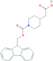Fmoc-4-乙酸哌啶,180181-05-9[毕得&brvbar;250mg],哌啶类杂环有机物