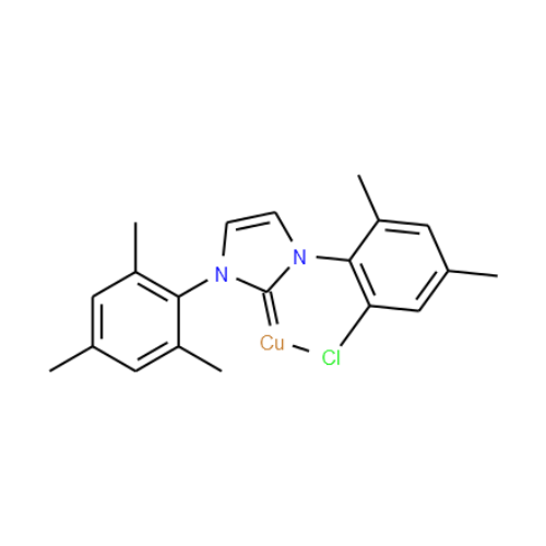 氯[1,3-双(2,4,6-三甲苯基)咪唑-2-亚基]铜(I),873779-78-3[ALFA&brvbar;1g]