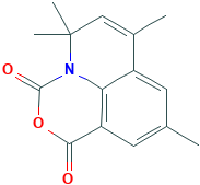 5,5,7,9-四甲基-1H,5H-[1,3]恶嗪并[5,4,3-ij]-喹啉-1,3-二酮,1256628-14-4[Matrix&brvbar;500mg]
