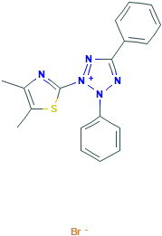 噻唑蓝(MTT),298-93-1[mp&brvbar;10 g],噻唑类杂环有机物
