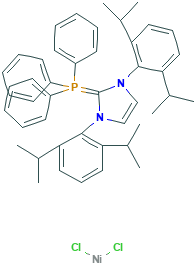 [1,3-双(2,6-二异丙基苯基)咪唑-2-甲叉基]三苯基膦二氯化镍,903592-98-3[psaitong¦1g]