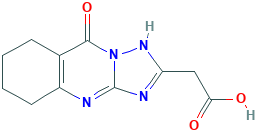 (9-羰基-4,5,6,7,8,9-六氢-[1,2,4]三恶唑并-[5,1-b]喹唑啉-2-基)-乙酸,540514-18-9[MATRIX&brvbar;1g]