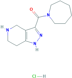 1-氮杂环庚基(4,5,6,7-四氢-1H-吡唑并-[4,3-c]吡啶-3-基)甲酮,1219982-46-3[TRC¦250mg]