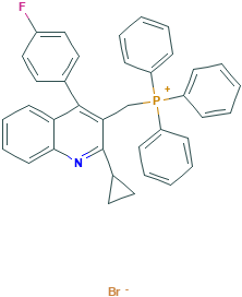 [[2-环丙基-4-(4-氟苯基)-3-喹啉基]甲基]三苯基溴化膦,154057-58-6[Adamas¦1g]