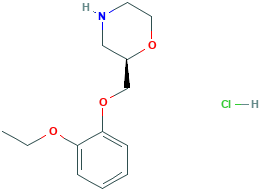 (R)-2-((2-乙氧基苯氧基)甲基)吗啉盐酸盐,56287-63-9[Key Organics¦50mg]