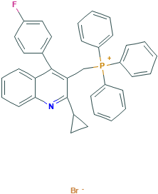 [[2-环丙基-4-(4-氟苯基)-3-喹啉基]甲基]三苯基溴化膦,154057-58-6[macklin¦100g]