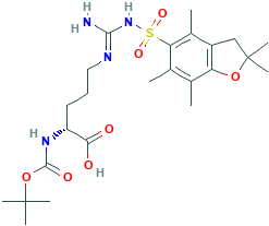 N-Boc-2,2,4,6,7-五甲基二氢苯并呋喃-5-磺酰-D-精氨酸,186698-61-3[macklin&brvbar;1g]