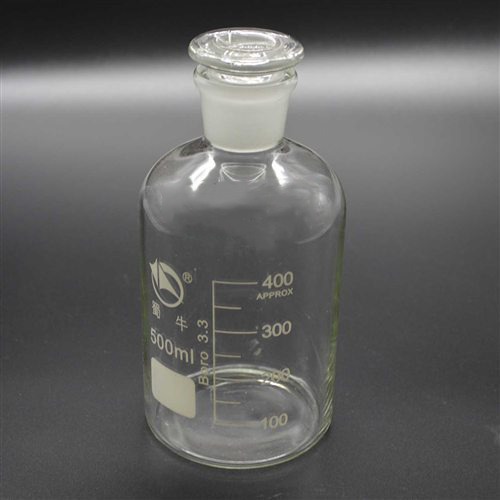 3.3小口试剂瓶(高硼硅)、细口瓶试剂瓶、小口瓶、小白口试剂瓶500ML